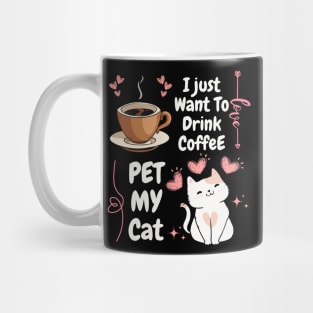 Coffee & Cat Vibes Ⅱ Mug